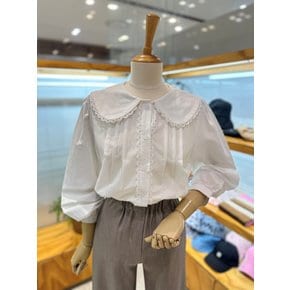 레이스 플랫카라 블라우스(LC31E3BL507X)