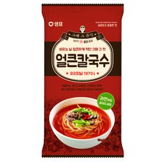 샘표 얼큰칼국수 101g