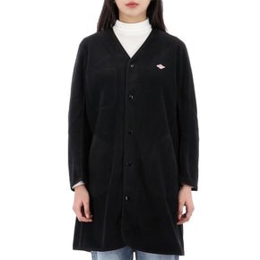 국내배송 24FW 단톤 플리스 카라리스 롱 자켓 JD-8992 BLACK