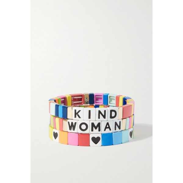 록산느 애슐린 블루 에나멜 골드톤 팔찌 3세트 6630340696378902