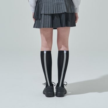 BLUDOT 컬러 포인트 니삭스_BK