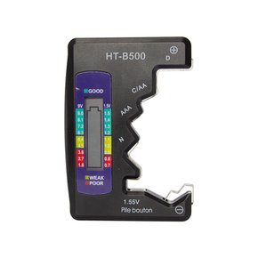 디지털 LCD 건전지 테스터기 HT-B500