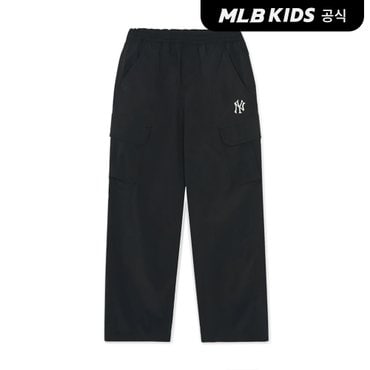 MLB키즈 (공식)24SS 베이직 카고우븐팬츠 NY (Black) 7AWPCP141-50BKS