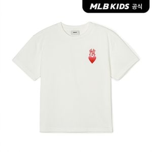 MLB키즈 (공식)24SS 하트 로고 티셔츠 NY