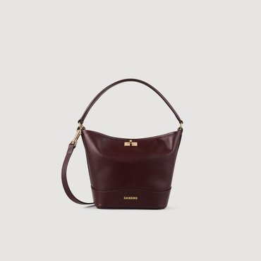 산드로 [25SS 시즌오프 30%] TANGOSO 미니 레더백 SF25S3FBS1129