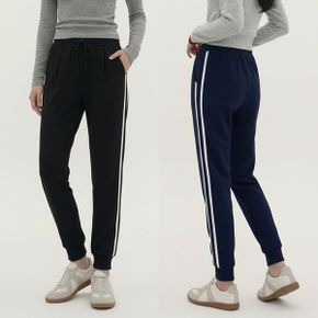 여성 사이드 투라인 포인트 트레이닝 밴딩 조거팬츠 JEB 1007087_P419615272