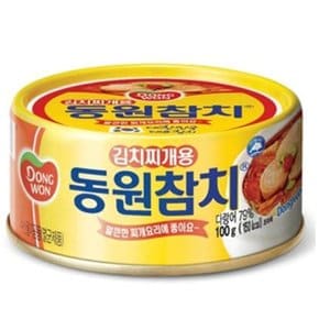 동원 김치찌개용 참치 100g (W950A34)