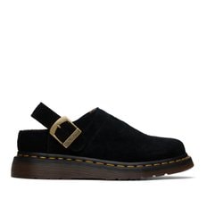 블랙 아이샴 뮬 31734001 Black Suede