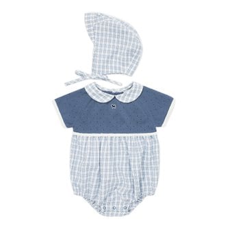 블루독베이비 [여주점] [오프라벨 여주점] 블루독베이비 (BL) 니트 벌룬 바디수트세트 (45313-604-09)