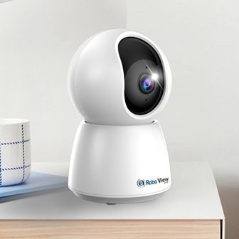 로보뷰 글로벌아이넷 로보뷰A4 홈 IP 카메라 CCTV 400만화소 QHD ROBO-A4