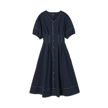 LAP 배색 스티치 롱원피스 AR2WO461
