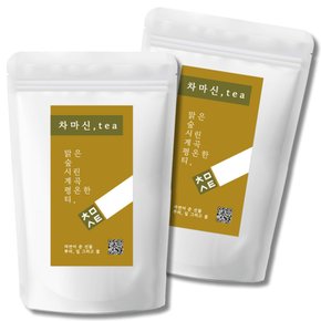 차마신티 돼지감자차 100티백 국산 뚱딴지 원물 100% 저온가공 삼각티백
