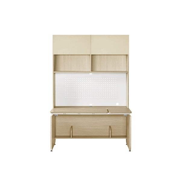 뉴아빌 6단 측판형 각도조절 책상세트 140cm (컬러 택1)_플랩도어포함