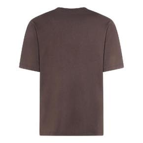 [Q11]르메르 TS0010LJ1010BR512 남성 티셔츠 BROWN COTTON T SHIRT