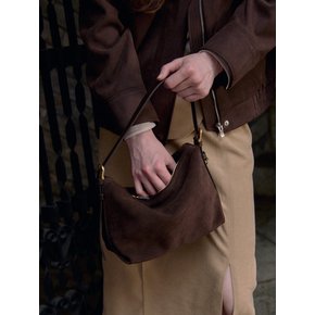 Sac Dewey Suede Marron