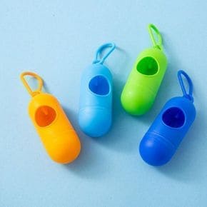 Crayon 배변봉투 케이스 똥츄 캡슐 알약케이스