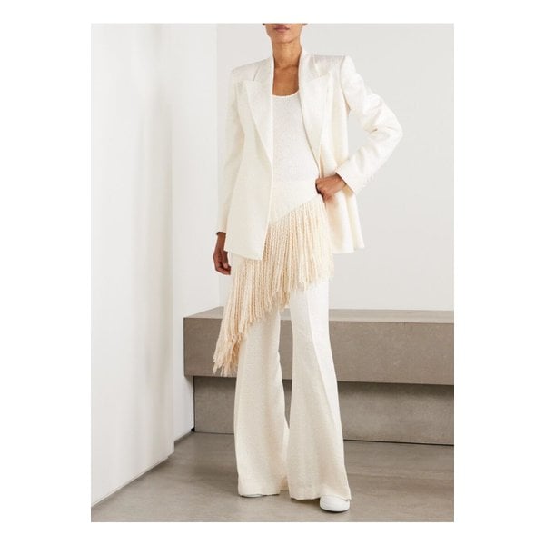 마이리 실크 부클레 블레이저 아이보리 1647597358418575