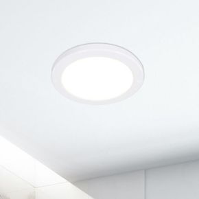 LED 무타공 원형 Slim엣지직부 180파이 12W