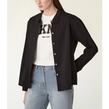 DKNY 크링클 카라 셔츠 (DW2F1WBL232L)