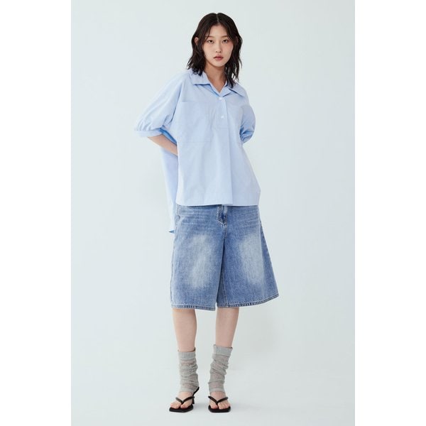 [리오더 입고] 버뮤다 데님 팬츠 9105362177151