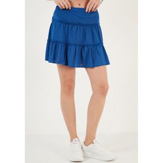 이스퀘어 4405599 LELA REGULAR FIT - A-line skirt royal blue