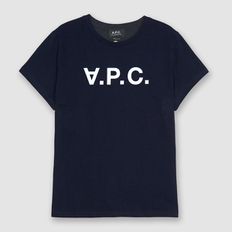 A.P.C. 아페쎄 여성 VPC 반팔티셔츠 네이비 COBQX F26944 IAK 45558237