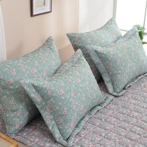 리브린 플라워레인 세미마이크로 베개커버 50x70