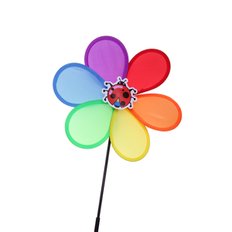 파티공구 바람개비(미니무지개천) 바람개비 미니 무지개천 캠핑 만들기 장식 재료 선물