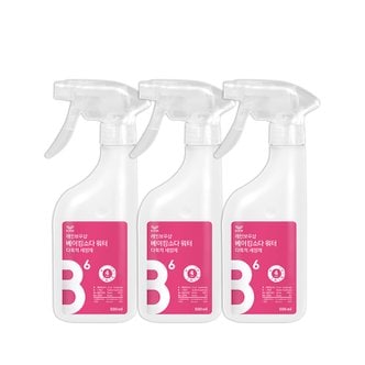 레인보우샵 다목적세정제 베이킹소다 워터 500ml x 3개입