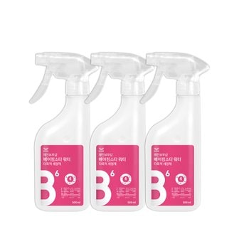 레인보우샵 다목적세정제 베이킹소다 워터 500ml x 3개입