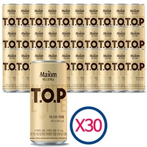 [맥심] 티오피 마스터라떼 200ml X30캔