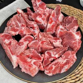 국내산 찜 감자탕용 한돈 등뼈 1kg (S50831783)