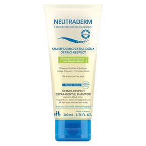 프랑스 NEUTRADERM 뉴트라덤 더모 리스펙트 엑스트라 샴푸 200ml 2팩