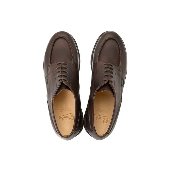 파라부트 스크래치 샴보드 남성 더비 슈즈 710707 LIS CAFE