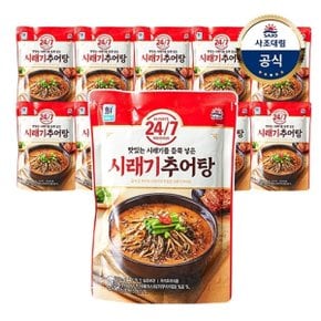 [사조대림] 24/7 시래기추어탕 500g x10개