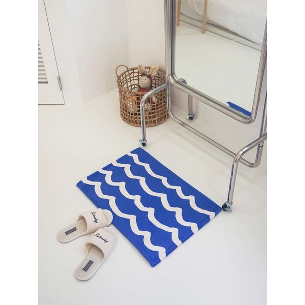 파도 발매트 러그 카페트