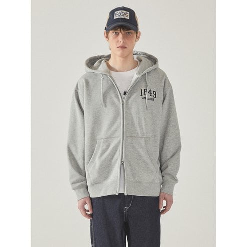후아유 Campus Small Logo Hood Zip-up  WHMZF2391U