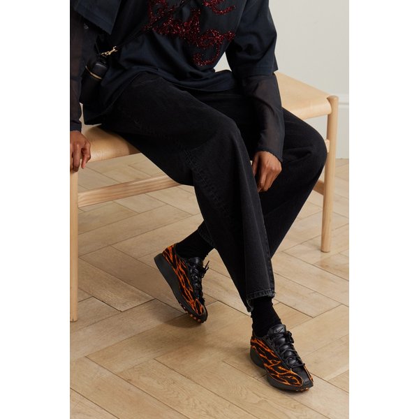 에어 슈퍼플라이 LX 치타 프린트 가죽 스니커즈 46376663162986338