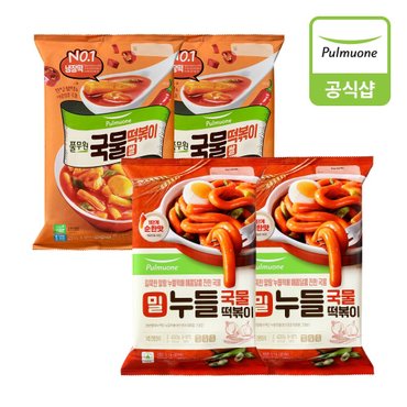 풀무원 [G][풀무원] 떡볶이423g 4개(8인)(밀누들2개+쌀국물2개)