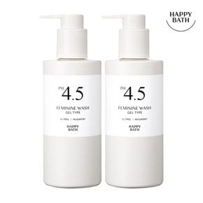 [내일도착]해피바스 PH4.5 약산성 쑥 젤 여성 청결제 250g 2개