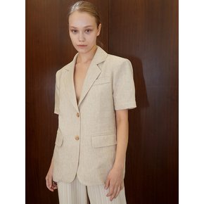 린넨 포멀 베이지 자켓_ Linen Formal Beige JK