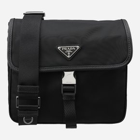 [시흥점] [프라다]5F 2VD077 2DMH F0002 리나일론 사피아노 가죽 숄더백 블랙