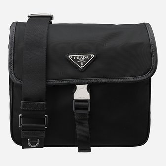 프라다(병행) [시흥점] [프라다]5F 2VD077 2DMH F0002 리나일론 사피아노 가죽 숄더백 블랙