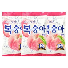 복숭아맛캔디 롯데복숭아사탕 3개 (WC632FE)