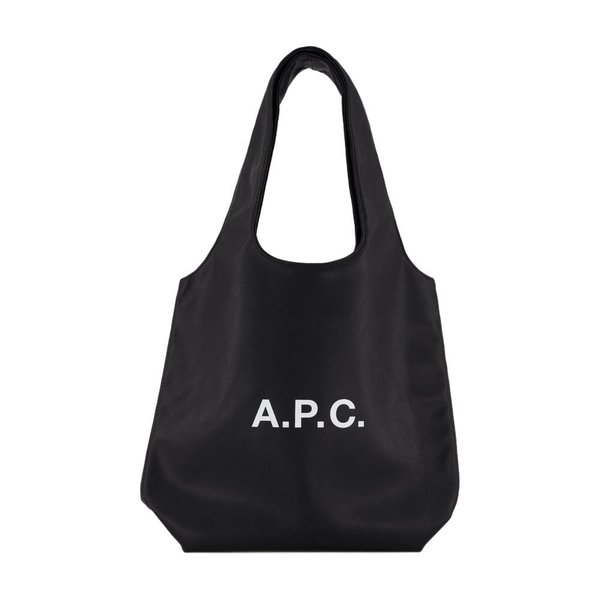 확대된 대표 [해외배송] 토트백 NINON 스몰 APC 신세틱 레더 블랙 PUAAT-M61861-LZZ B0731451535