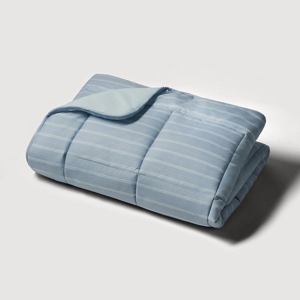 스트라이프 피치스킨 차렵이불 SS 블루민트 J60N902149045