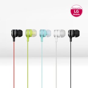 for LG Mobile L-30 블랙 스테레오 이어셋 이어폰