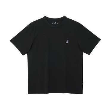 캉골 클래식 로고 반팔 티셔츠 2764 블랙 (KRECST27640)
