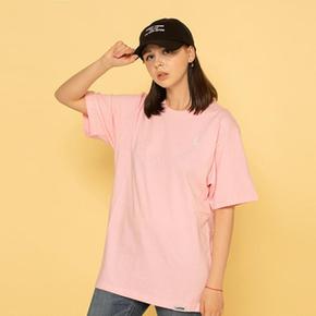 레이든 BASIC L LOGO S/S TEE-LIGHT PINK