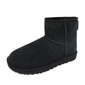 미국 어그 UGG 여성 클래식2 미니 부츠 양털 스웨이드 방한 털신 블랙 1016222-BLK